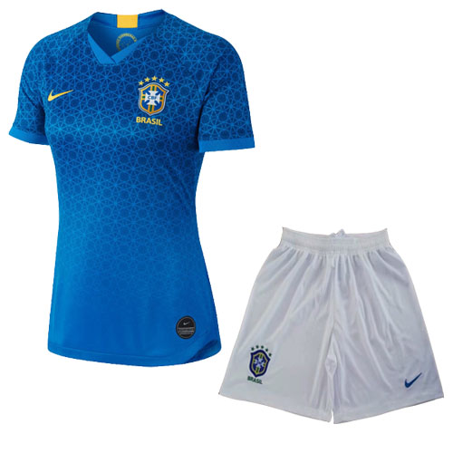 Brazil Away Kit 2019 By Nike Women - gogoalshop