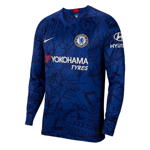 Chelsea Home Long Sleeve Jersey 2019/20 By Nike - gogoalshop