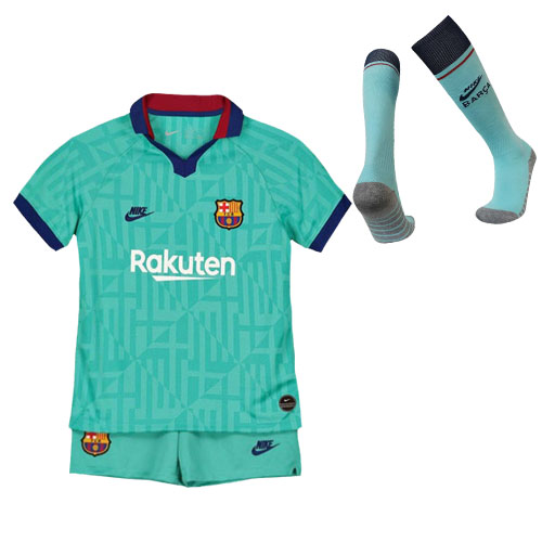 Barcelona Third Away Kit 2019/20 By Nike Kids - gogoalshop