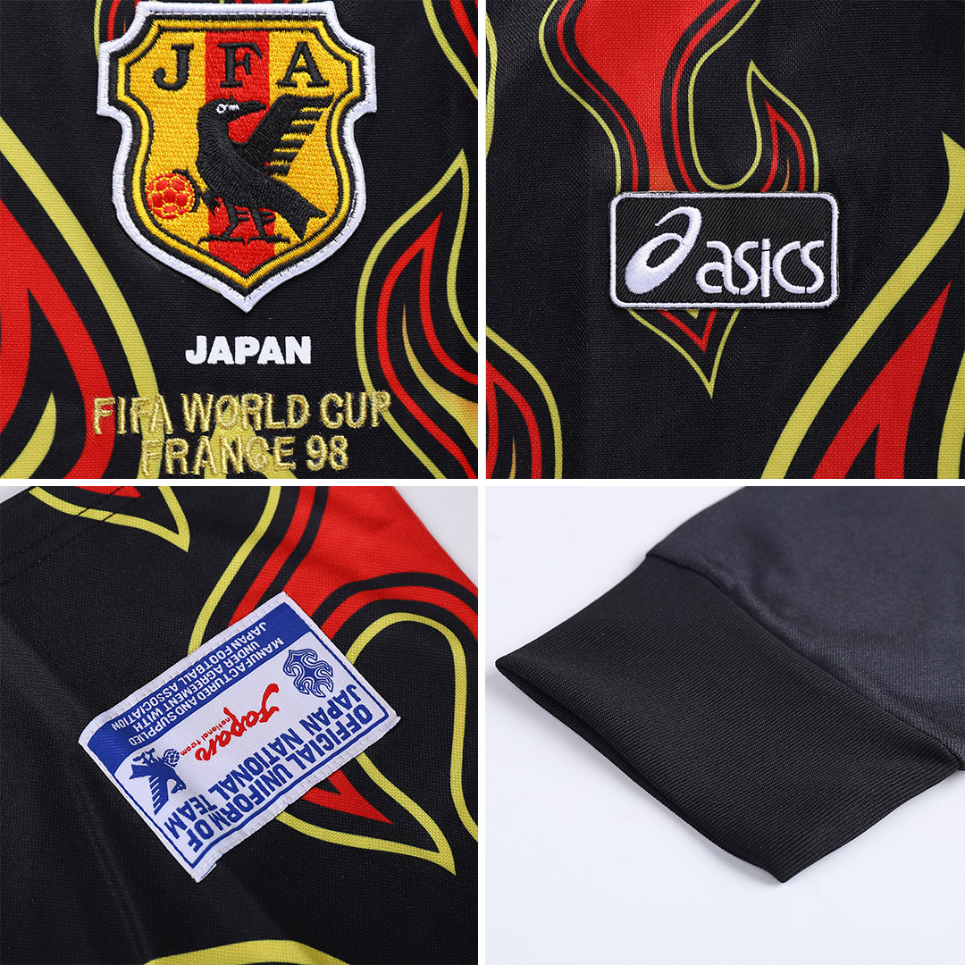 Retro Japan Long Sleeve Goalkeeper Jersey 1998 By Adidas | Gogoalshop