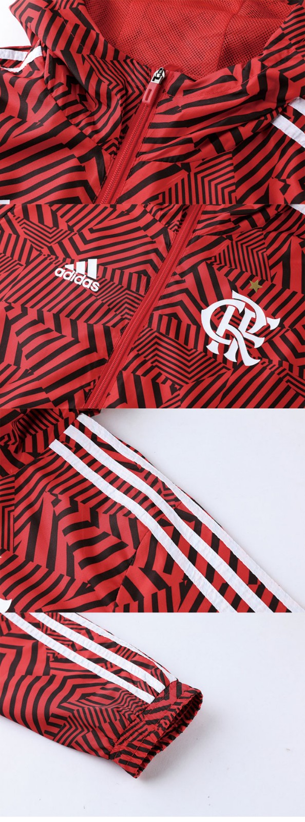 Adidas CR Flamengo Windbreaker Jacket 2021/22 | Gogoalshop