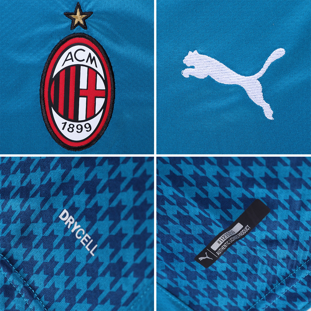 AC Milan Puma 2020/21 Third Replica Jersey - Blue