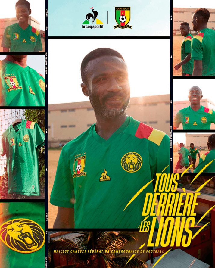 Cameroon home kit 2022