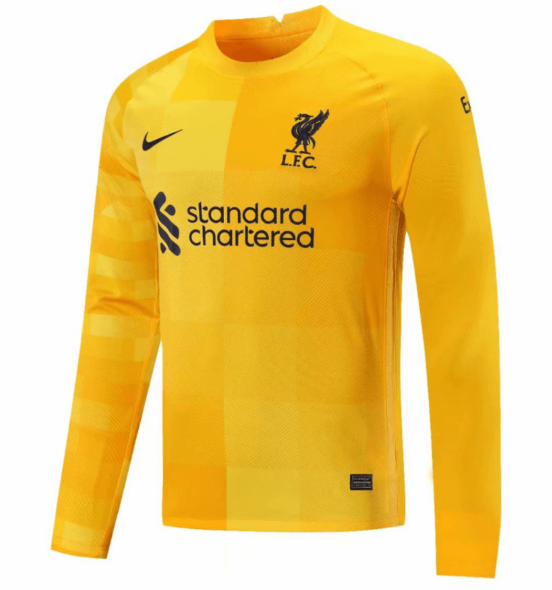 Liverpool Goalkeeper Long Sleeve Jersey 2021/22 By Nike | Gogoalshop
