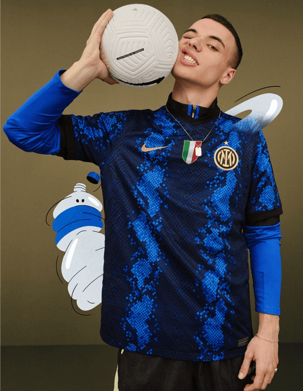 Inter Milan home jersey