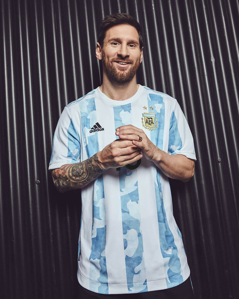 Replica Argentina Home Jersey Copa America 2021 Final By Adidas