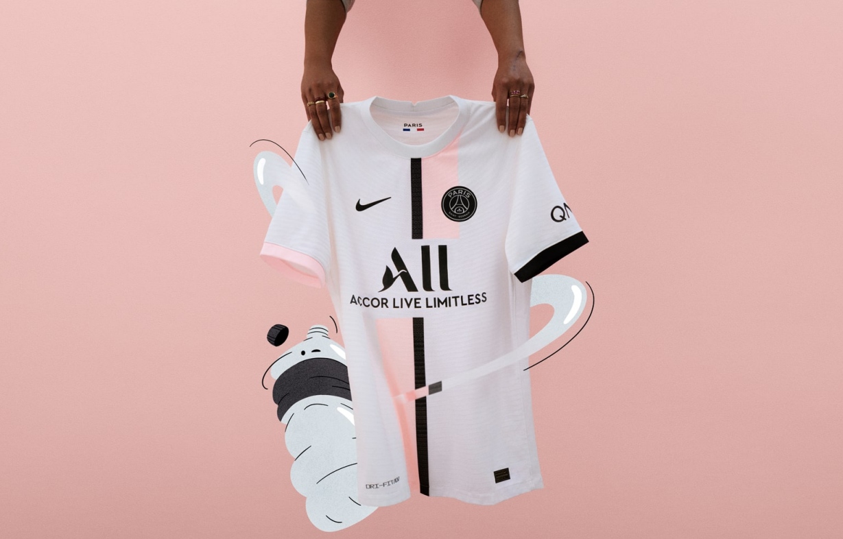 Replica NEYMAR JR #10 PSG Away Jersey 2021/22 By Nike