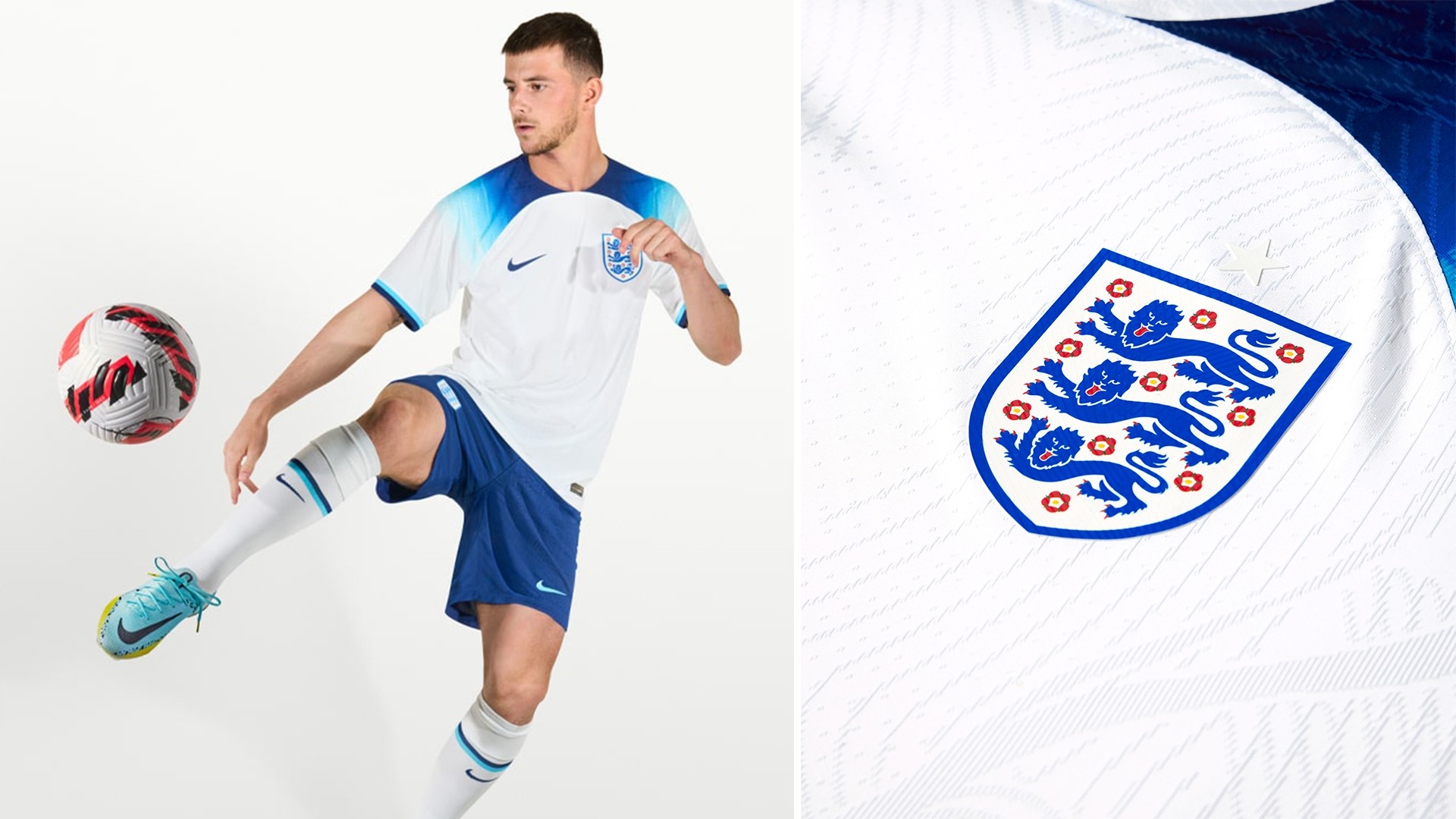 England World Cup shirt 2022: See the new Three Lions jersey, full Nike kits,  home and away colours for Qatar