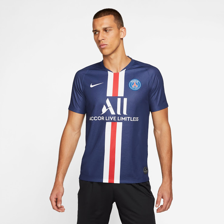 Nike Paris Saint-Germain Gana Home Jersey w/ Ligue 1 Champion Patch 22/23 (Midnight Navy/White) Size XL