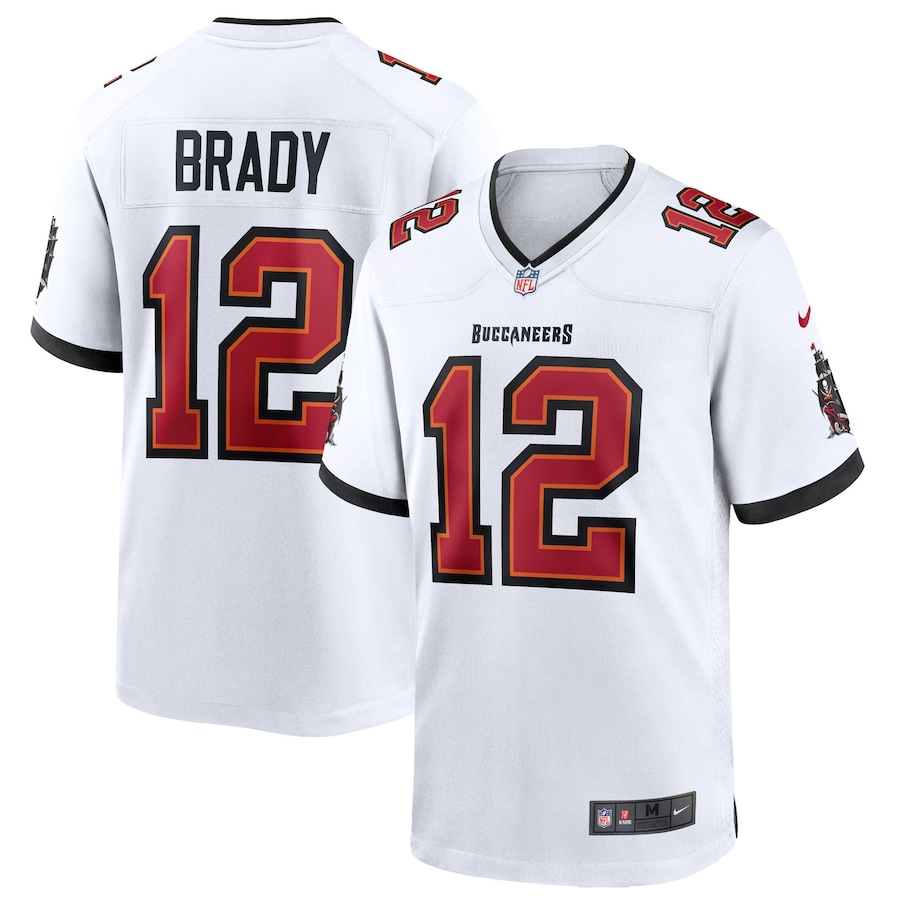 Tom Brady Tampa Bay Buccaneers Autographed Super Bowl LV Champions White  Nike Limited Jersey with SB